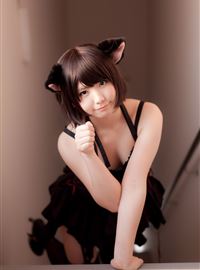 [enako] [enacat black] black silk cat girl(88)